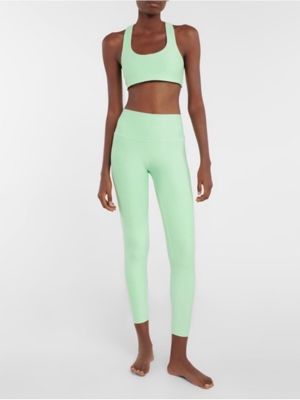 ALO Yoga Mint Green High-Waisted Leggings